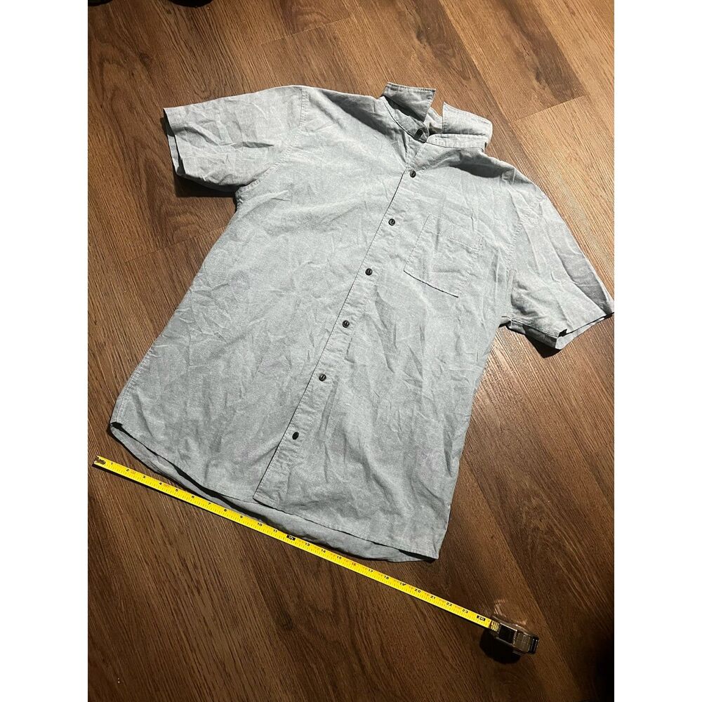 Roark Revival Short Sleeve Button Down Oxford Shirt Men's Size L